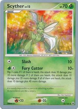 Scyther LV.12 (46/100) (Intimidation - Tristan Robinson) [World Championships 2008] | Exor Games Truro