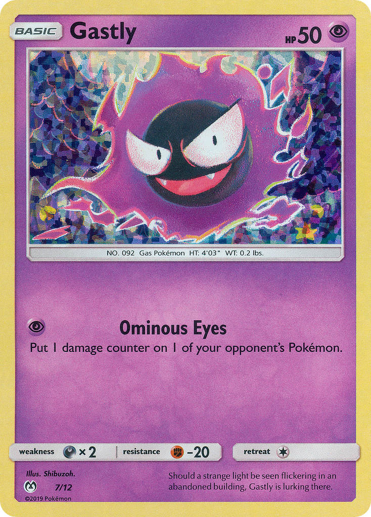 Gastly (7/12) [McDonald's Promos: 2019 Collection] | Exor Games Truro