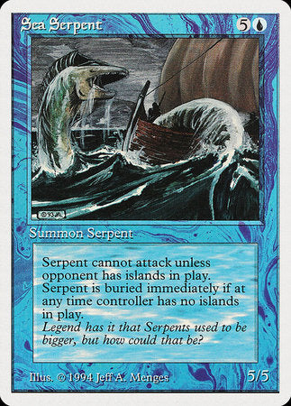 Sea Serpent [Summer Magic / Edgar] | Exor Games Truro