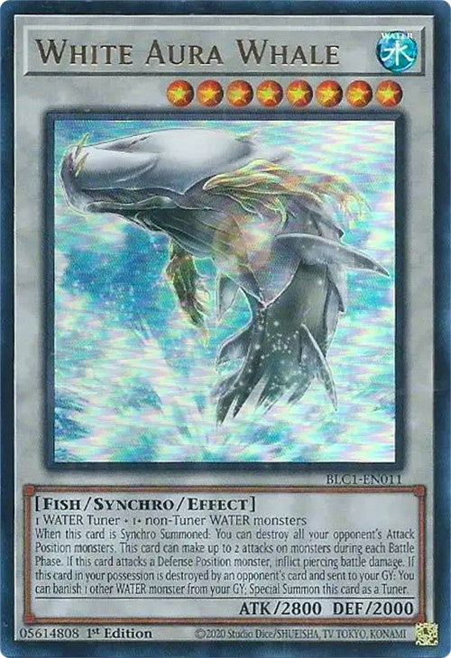 White Aura Whale [BLC1-EN011] Ultra Rare | Exor Games Truro