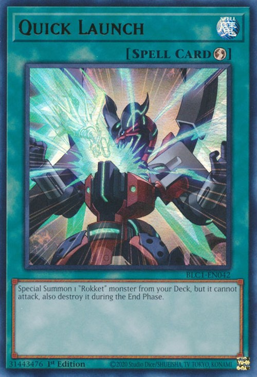 Quick Launch [BLC1-EN042] Ultra Rare | Exor Games Truro