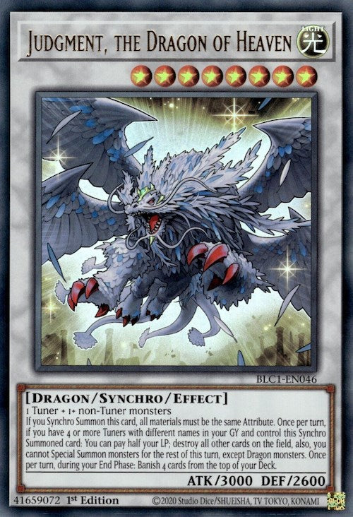 Judgment, the Dragon of Heaven [BLC1-EN046] Ultra Rare | Exor Games Truro