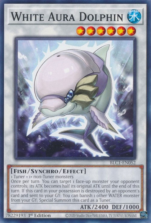 White Aura Dolphin [BLC1-EN052] Common | Exor Games Truro