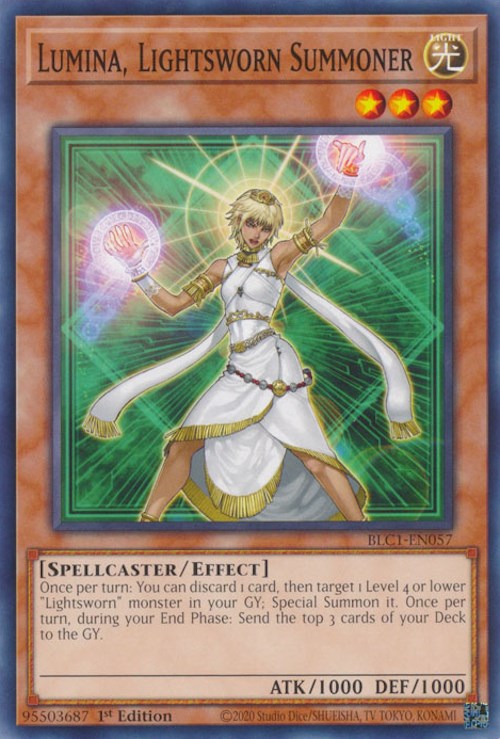 Lumina, Lightsworn Summoner [BLC1-EN057] Common | Exor Games Truro