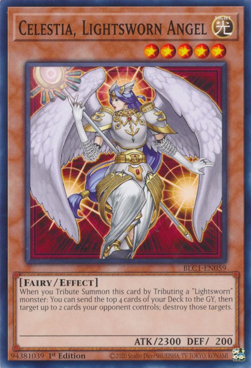 Celestia, Lightsworn Angel [BLC1-EN059] Common | Exor Games Truro