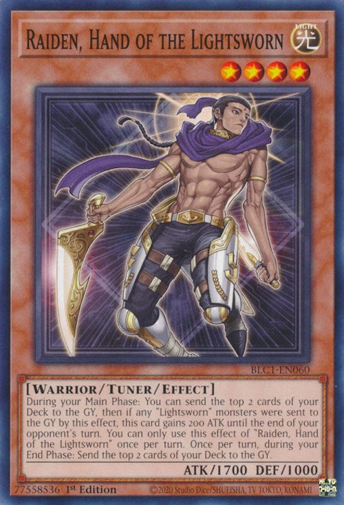 Raiden, Hand of the Lightsworn [BLC1-EN060] Common | Exor Games Truro