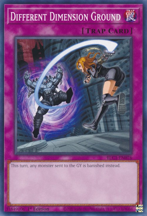 Different Dimension Ground [BLC1-EN076] Common | Exor Games Truro