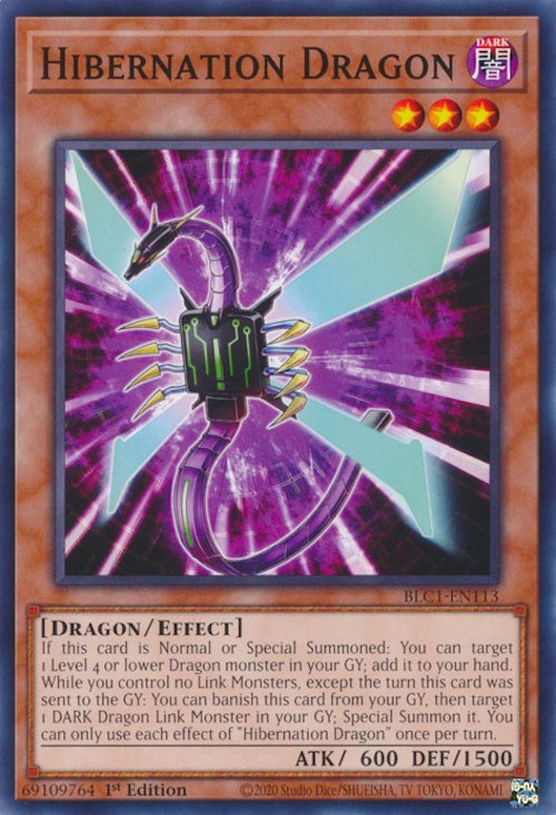 Hibernation Dragon [BLC1-EN113] Common | Exor Games Truro