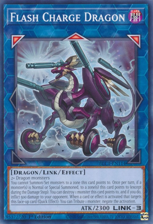 Flash Charge Dragon [BLC1-EN114] Common | Exor Games Truro