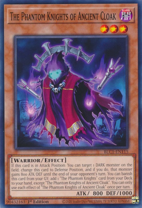 The Phantom Knights of Ancient Cloak [BLC1-EN115] Common | Exor Games Truro