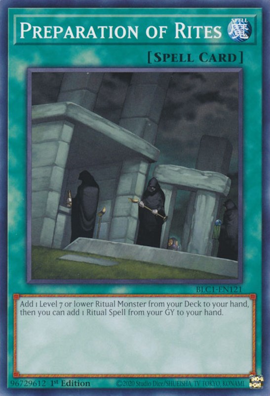 Preparation of Rites [BLC1-EN121] Common | Exor Games Truro