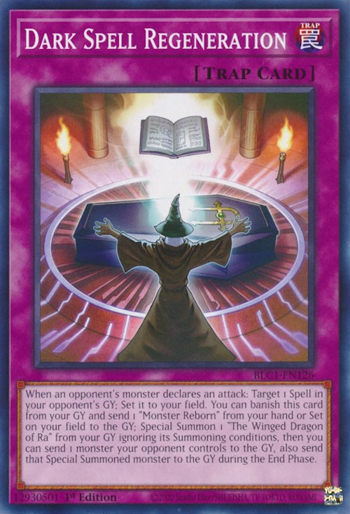 Dark Spell Regeneration [BLC1-EN126] Common | Exor Games Truro