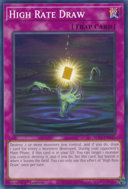 High Rate Draw [BLC1-EN137] Common | Exor Games Truro