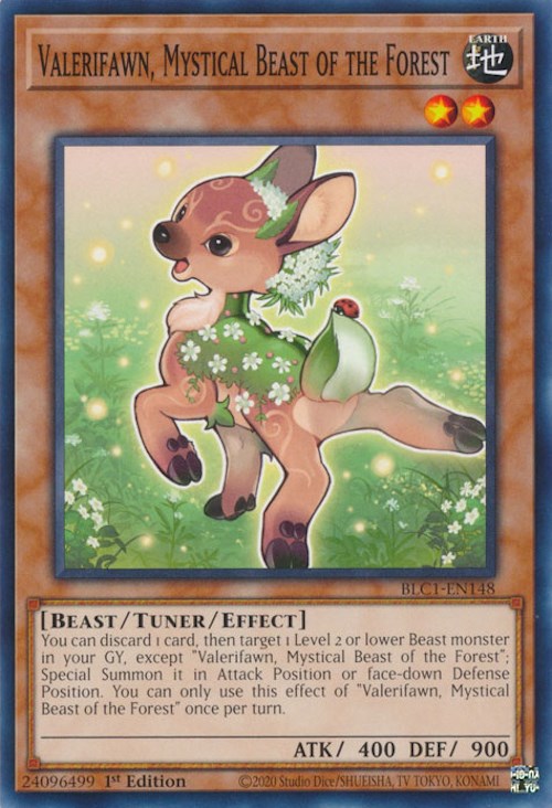 Valerifawn, Mystical Beast of the Forest [BLC1-EN148] Common | Exor Games Truro