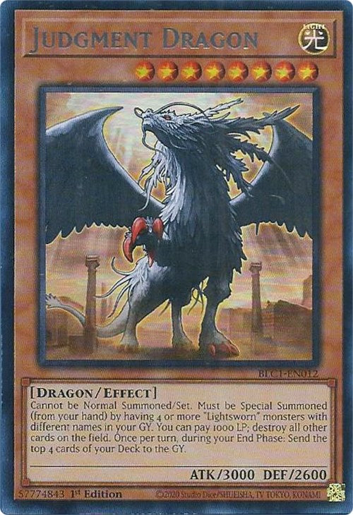 Judgment Dragon (Silver) [BLC1-EN012] Ultra Rare | Exor Games Truro