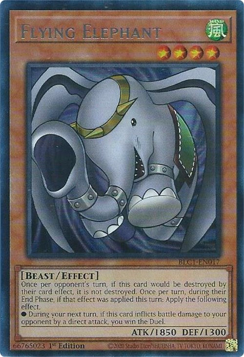 Flying Elephant (Silver) [BLC1-EN017] Ultra Rare | Exor Games Truro