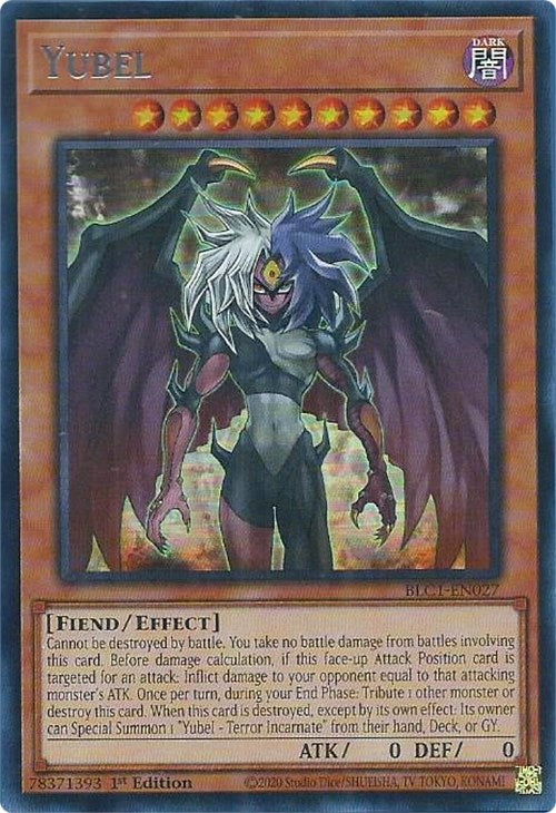 Yubel (Silver) [BLC1-EN027] Ultra Rare | Exor Games Truro