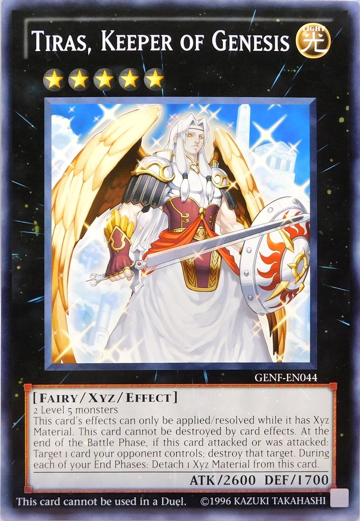 Tiras, Keeper of Genesis (Oversized) [GENF-EN044] Promo | Exor Games Truro