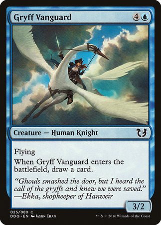 Gryff Vanguard [Duel Decks: Blessed vs. Cursed] | Exor Games Truro