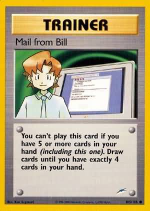 Mail from Bill (105/105) [Neo Destiny Unlimited] | Exor Games Truro