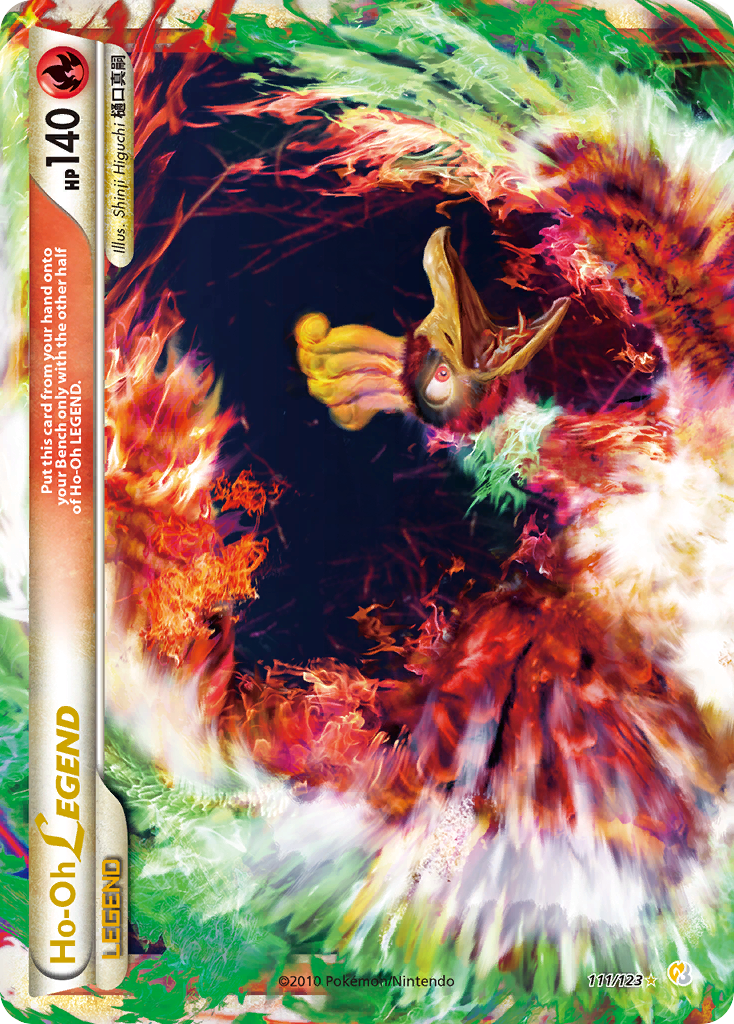 Ho-Oh LEGEND (111/123) [HeartGold & SoulSilver: Base Set] | Exor Games Truro