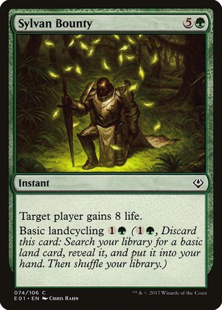 Sylvan Bounty [Archenemy: Nicol Bolas] | Exor Games Truro