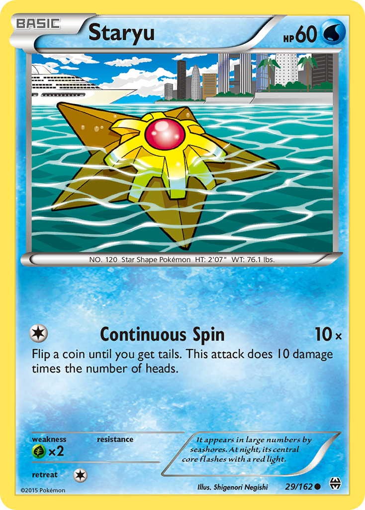 Staryu (29/162) [XY: BREAKthrough] | Exor Games Truro