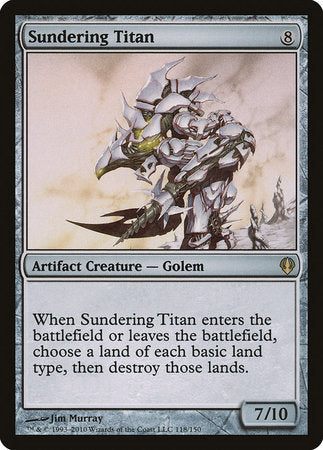 Sundering Titan [Archenemy] | Exor Games Truro