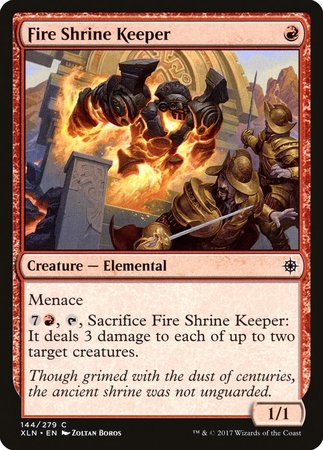 Fire Shrine Keeper [Ixalan] | Exor Games Truro