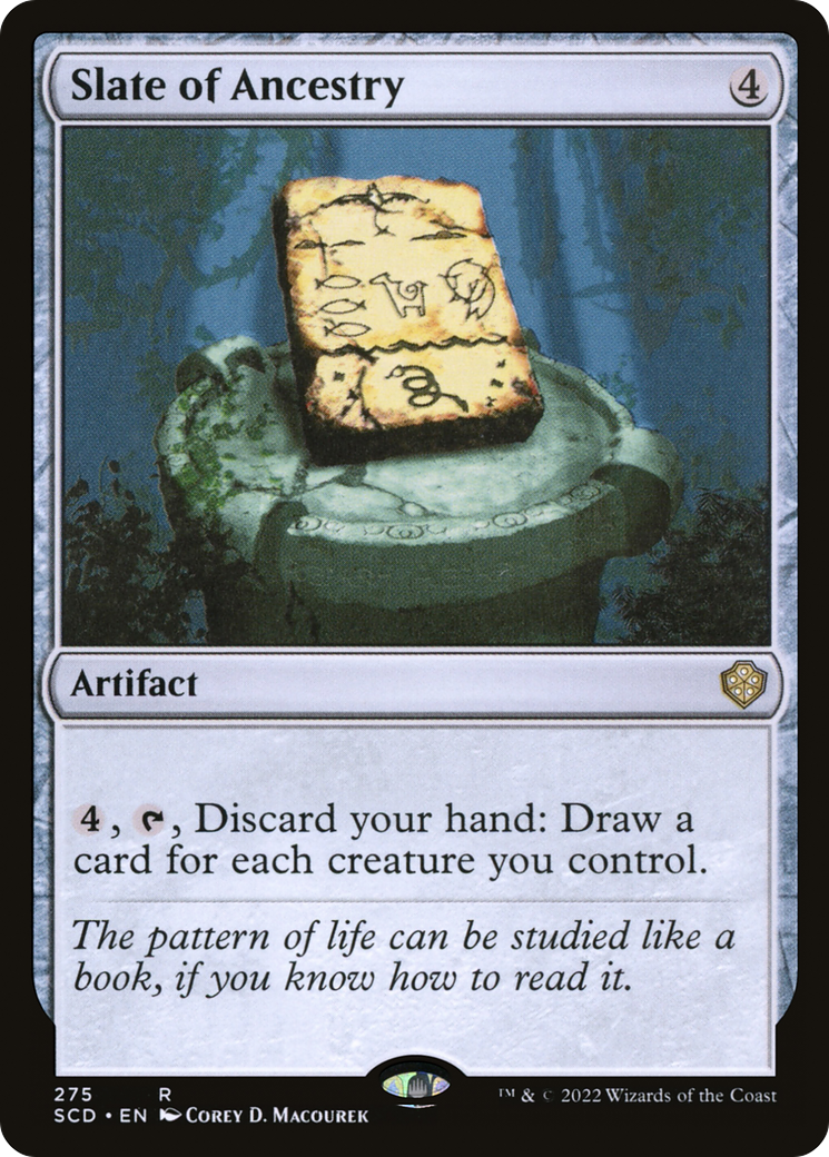 Slate of Ancestry [Starter Commander Decks] | Exor Games Truro