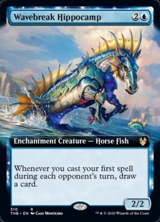 Wavebreak Hippocamp (Extended Art) [Theros Beyond Death] | Exor Games Truro