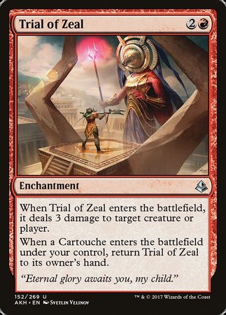 Trial of Zeal [Amonkhet] | Exor Games Truro