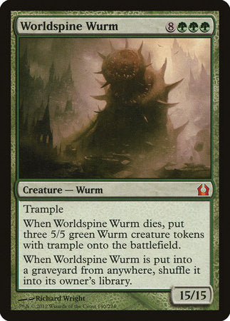 Worldspine Wurm [Return to Ravnica] | Exor Games Truro