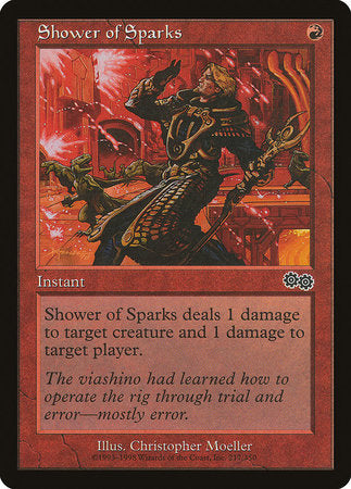 Shower of Sparks [Urza's Saga] | Exor Games Truro