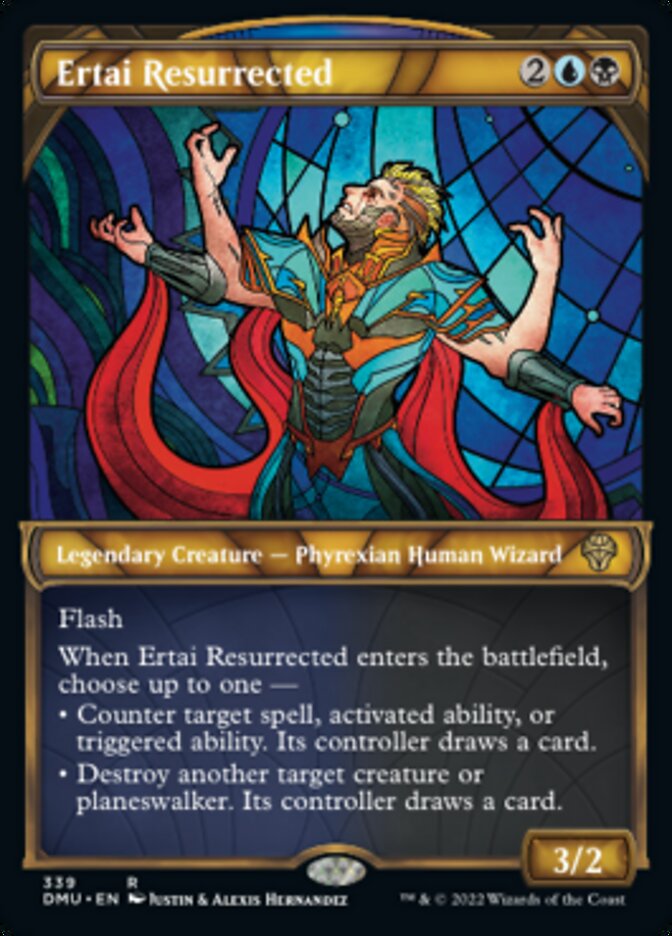 Ertai Resurrected (Showcase Textured) [Dominaria United] | Exor Games Truro