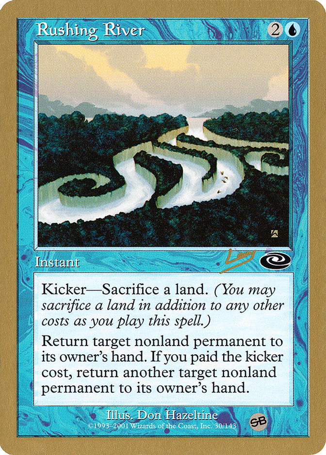 Rushing River (Raphael Levy) (SB) [World Championship Decks 2002] | Exor Games Truro