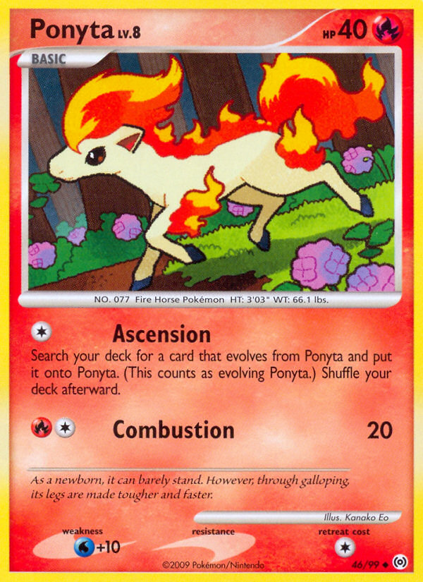 Ponyta (46/99) [Platinum: Arceus] | Exor Games Truro