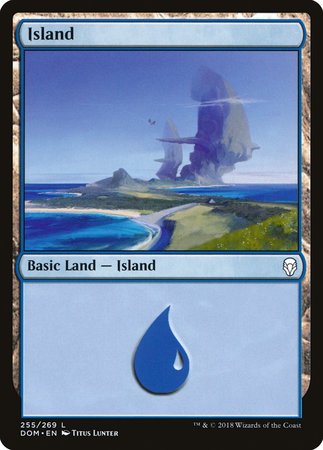 Island (255) [Dominaria] | Exor Games Truro