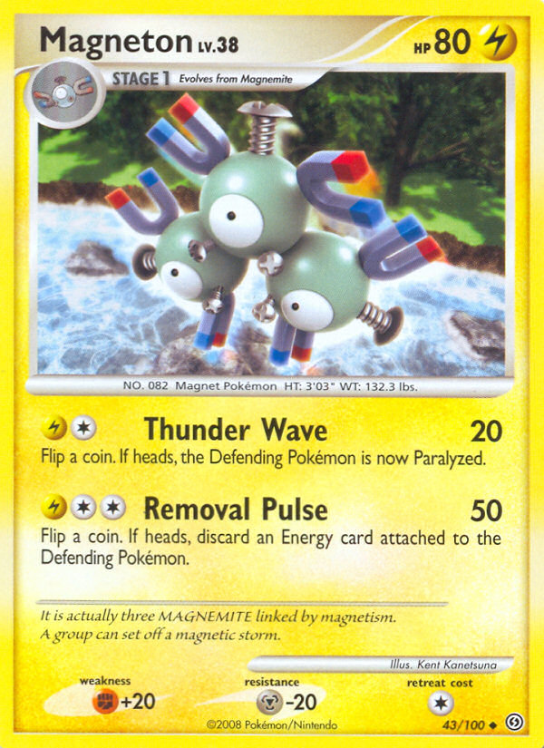 Magneton (43/100) [Diamond & Pearl: Stormfront] | Exor Games Truro