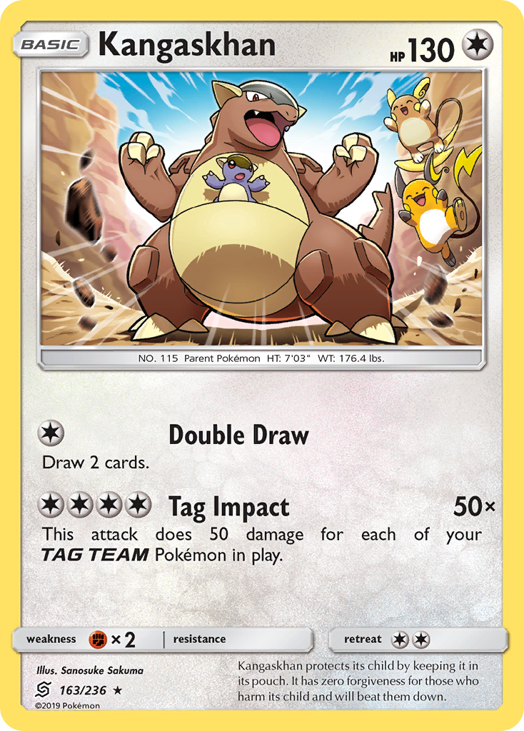 Kangaskhan (163/236) [Sun & Moon: Unified Minds] | Exor Games Truro