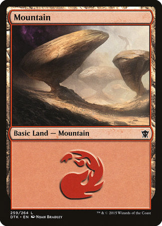 Mountain (259) [Dragons of Tarkir] | Exor Games Truro