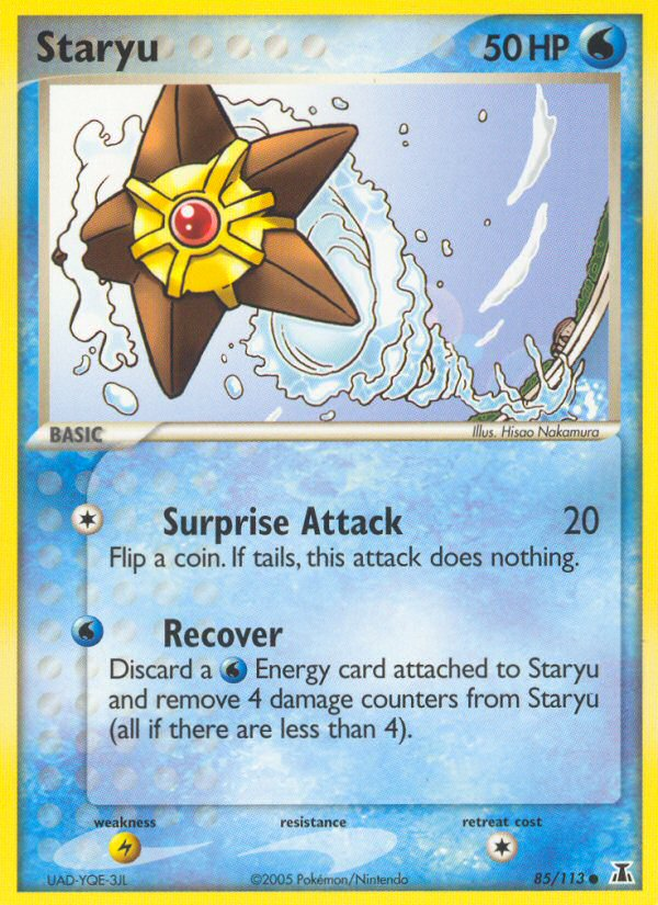 Staryu (85/113) [EX: Delta Species] | Exor Games Truro