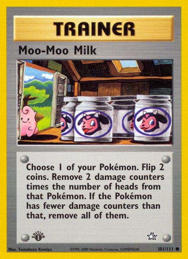 Moo-Moo Milk (101/111) [Neo Genesis 1st Edition] | Exor Games Truro