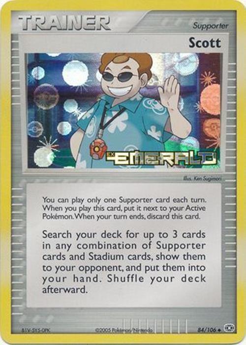 Scott (84/106) (Stamped) [EX: Emerald] | Exor Games Truro