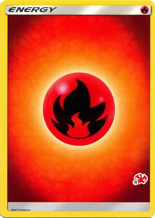 Fire Energy (Charizard Stamp #11) [Battle Academy 2020] | Exor Games Truro