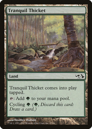 Tranquil Thicket [Duel Decks: Elves vs. Goblins] | Exor Games Truro