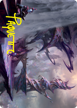 Prismari Campus Art Card (Gold-Stamped Signature) [Strixhaven: School of Mages Art Series] | Exor Games Truro