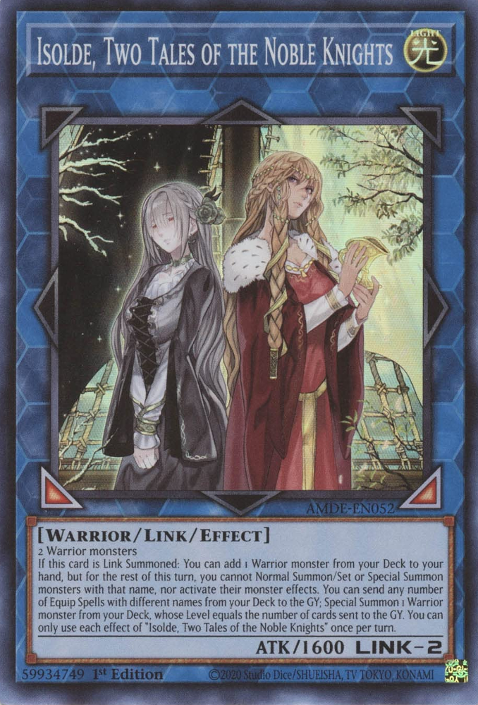 Isolde, Two Tales of the Noble Knights [AMDE-EN052] Super Rare | Exor Games Truro