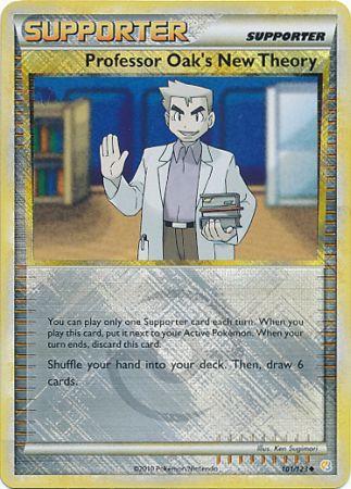 Professor Oak's New Theory (101/123) (League Promo) [HeartGold & SoulSilver: Base Set] | Exor Games Truro