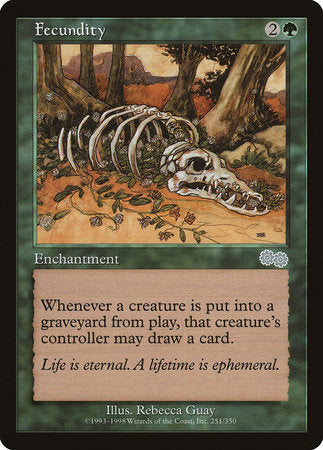 Fecundity [Urza's Saga] | Exor Games Truro